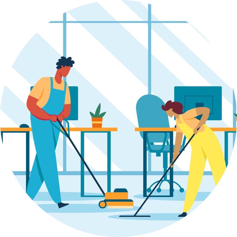 Types of businesses Martinez Cleaning services.