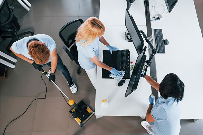 Martinez types of cleaning services.
