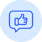 An icon of satisfactory customer service.